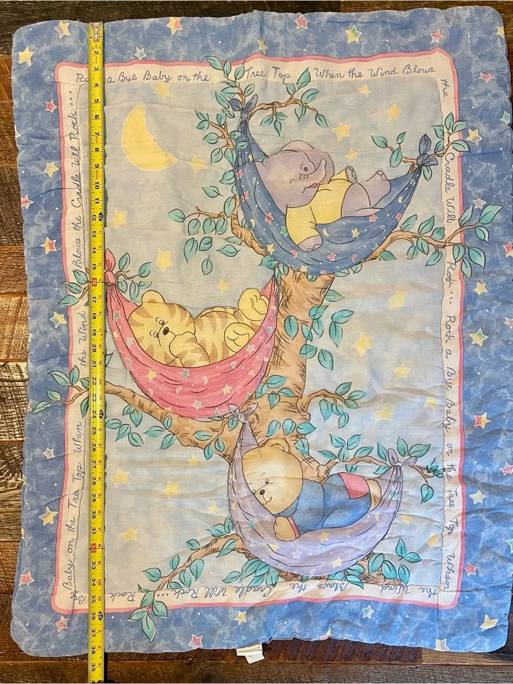 1990s Cuddle Me Nursery Baby Blanket by Noel Joanna, Inc.